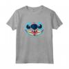 HapTiger Lilo & Stitch Big Face Stitch Felpa con Cappuccio - Officially Licensed Apparel for Disney Fans - Ohana Means Family