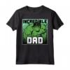 HapTiger Hulk Festa del Papà - Incredible Dad Maglietta Ufficiale - Ideale per Regalo al Papà - Vacanza in Famiglia