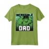 HapTiger Hulk Festa del Papà - Incredible Dad Maglietta Ufficiale - Ideale per Regalo al Papà - Vacanza in Famiglia