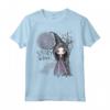 Graziosa strega di Halloween - Maglietta gotica per ragazze streghe spettrali bambini - Ideale per festeggiare con stile