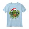 Merry Cthulhumas - Natale Cthulhu Babbo Natale Horror Maglietta - Regalo Unico per Amanti dell'Horror e del Natale