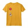 HapTiger Winnie The Pooh Floating Red Balloon Maglietta - Officially Licensed Apparel for Disney Fans