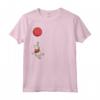 HapTiger Winnie The Pooh Floating Red Balloon Maglietta - Officially Licensed Apparel for Disney Fans