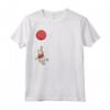 HapTiger Winnie The Pooh Floating Red Balloon Maglietta - Officially Licensed Apparel for Disney Fans