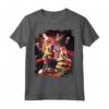 Galaxy Laser Cat On Burger - Space Cheeseburger Gatti Maglietta - Funny Cat Lover Tee - Perfect Gift Idea