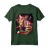 Galaxy Laser Cat On Burger - Space Cheeseburger Gatti Maglietta - Funny Cat Lover Tee - Perfect Gift Idea