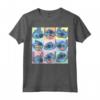 HapTiger Lilo & Stitch Boxed Up Stitch Faces Maglietta - Official Disney Apparel for Fans - Ohana Means Family