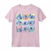 HapTiger Lilo & Stitch Boxed Up Stitch Faces Maglietta - Official Disney Apparel for Fans - Ohana Means Family