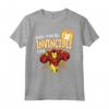 HapTiger Iron Man Invincible Dad Festa Del Papà Maglietta - Officially Licensed Apparel - Great Gift For Father's Day