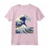 La Grande Onda off Kanagawa by Hokusai - T-shirt Maglietta con Stampe Giapponesi - Ideale come Regalo per Appassionati d'Arte e Cultura Giapponese