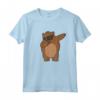 Tamponare l'orso con gli occhiali da sole per bambini - Maglietta Divertente Bear Dabbing - Regalo per Amanti degli Orsi