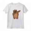 Tamponare l'orso con gli occhiali da sole per bambini - Maglietta Divertente Bear Dabbing - Regalo per Amanti degli Orsi
