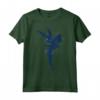 HapTiger Peter Pan Tinker Bell Pixie Dust Silhouette Maglietta - Officially Licensed Disney Apparel 18TINK00036A-001