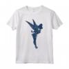 HapTiger Peter Pan Tinker Bell Pixie Dust Silhouette Maglietta - Officially Licensed Disney Apparel 18TINK00036A-001