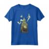 HapTiger Peter Pan The Darlings Flying By Clock Tower Maglietta - Officially Licensed Disney Apparel - Buy Now!