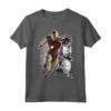HapTiger Avengers Endgame Iron Man Panel Pose Maglietta - Officially Licensed Apparel for Marvel Fans