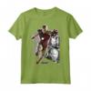 HapTiger Avengers Endgame Iron Man Panel Pose Maglietta - Officially Licensed Apparel for Marvel Fans
