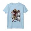 HapTiger Avengers Endgame Iron Man Panel Pose Maglietta - Officially Licensed Apparel for Marvel Fans