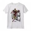 HapTiger Avengers Endgame Iron Man Panel Pose Maglietta - Officially Licensed Apparel for Marvel Fans