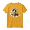 Pizza Bovaro del Bernese Cane Maglietta - Design Bernese Mountain Dog - Regalo Unico per Amanti dei Cani
