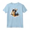 Pizza Bovaro del Bernese Cane Maglietta - Design Bernese Mountain Dog - Regalo Unico per Amanti dei Cani