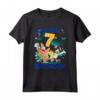 SpongeBob SquarePants It's My 7th Birthday Group Shot Maglietta - Officially Licensed Apparel by Viacom