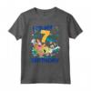 SpongeBob SquarePants It's My 7th Birthday Group Shot Maglietta - Officially Licensed Apparel by Viacom