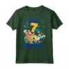SpongeBob SquarePants It's My 7th Birthday Group Shot Maglietta - Officially Licensed Apparel by Viacom
