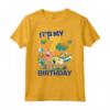 SpongeBob SquarePants It's My 7th Birthday Group Shot Maglietta - Officially Licensed Apparel by Viacom