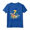 SpongeBob SquarePants It's My 7th Birthday Group Shot Maglietta - Officially Licensed Apparel by Viacom
