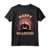 Felice Halloween | Spaventosa Testa di Zucca Jack O Lantern Maglietta - Ideale per Celebrare l'Autunno