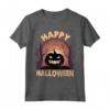 Felice Halloween | Spaventosa Testa di Zucca Jack O Lantern Maglietta - Ideale per Celebrare l'Autunno