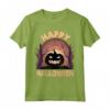 Felice Halloween | Spaventosa Testa di Zucca Jack O Lantern Maglietta - Ideale per Celebrare l'Autunno