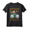 Drummer Santa Drums Ugly Christmas - Percussionista Maglietta con Motivo Natalizio - Regalo Divertente per Batteristi durante le Vacanze