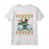 Drummer Santa Drums Ugly Christmas - Percussionista Maglietta con Motivo Natalizio - Regalo Divertente per Batteristi durante le Vacanze