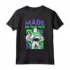HapTiger Pixar Toy Story 4 Buzz Lightyear Made In The 90's C1 Maglietta - Officially Licensed Apparel for Fans of the 90's Nostalgia