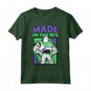 HapTiger Pixar Toy Story 4 Buzz Lightyear Made In The 90's C1 Maglietta - Officially Licensed Apparel for Fans of the 90's Nostalgia
