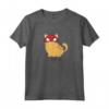 HapTiger Spider-Man Miles Morales Game Spider-Cat Meow Maglietta - Official Merchandise for Fans - Men, Women, Boys, Girls