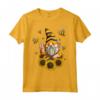 Gnomo Girasole con Api Divertente - Maglietta da Giardinaggio Hippie per Amanti dei Girasoli - Ideale per Regalo Unico