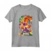 HapTiger Reignited Trilogy Mighty Dragon Warrior Game Poster Maglietta - Officially Licensed Apparel for Men, Women, Boys, Girls, and Toddlers - Activision-Blizzard T-Shirts - Video Game Merchandise