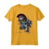 HapTiger Thor Ragnarok Hulk Side Profile Game Faces Maglietta - Official Marvel Apparel for Fans
