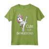 Cute but Dangerous Brazilian Jiu-Jitsu Brown Belt Unicorn Maglietta - Unique Martial Arts Clothing Design for Women, Men, Boys, and Girls