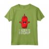 Ha bisogno di più ketchup - Maglietta Divertente per Amanti del Ketchup - Regalo per Ragazzi e Ragazze