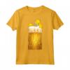 HapTiger Homer Beer Solution Brewed Humour Maglietta - Citazione Divertente per Amanti della Birra e Fan di Homer Simpson - Ideale per Compleanni