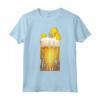 HapTiger Homer Beer Solution Brewed Humour Maglietta - Citazione Divertente per Amanti della Birra e Fan di Homer Simpson - Ideale per Compleanni