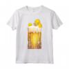 HapTiger Homer Beer Solution Brewed Humour Maglietta - Citazione Divertente per Amanti della Birra e Fan di Homer Simpson - Ideale per Compleanni