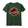 Jurassic Park The Lost World Movie Logo Maglietta - Officially Licensed Apparel for Fans