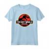 Jurassic Park The Lost World Movie Logo Maglietta - Officially Licensed Apparel for Fans