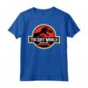 Jurassic Park The Lost World Movie Logo Maglietta - Officially Licensed Apparel for Fans