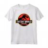Jurassic Park The Lost World Movie Logo Maglietta - Officially Licensed Apparel for Fans